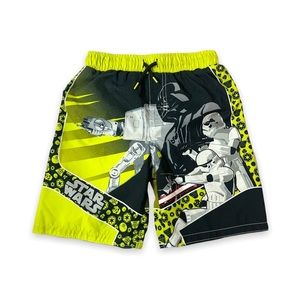Star Wars The Mandalorian Darth Vader swim trunks for boys